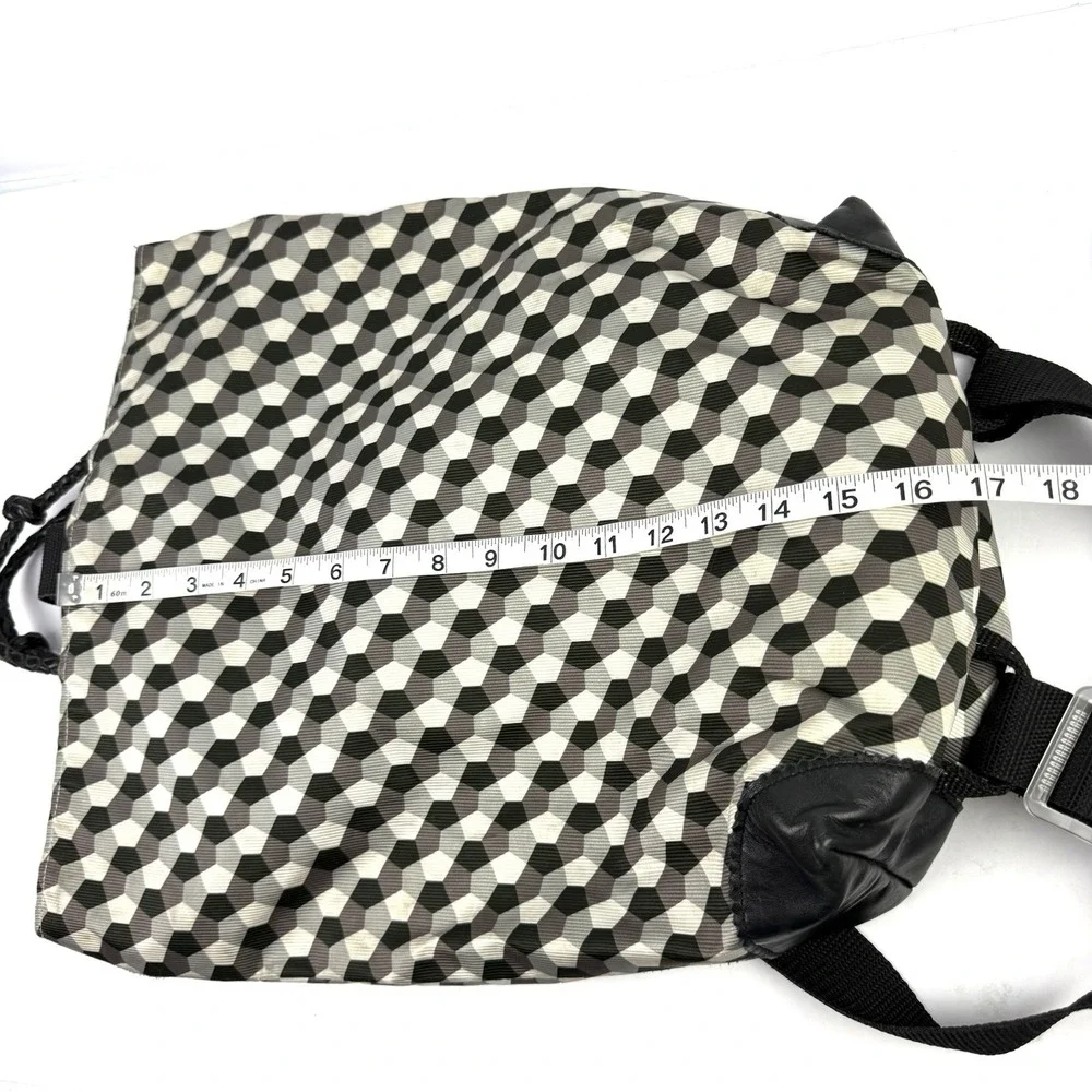 Ronald Furst Convertible Backpack Geometric Multicolor Retro  display picture 2